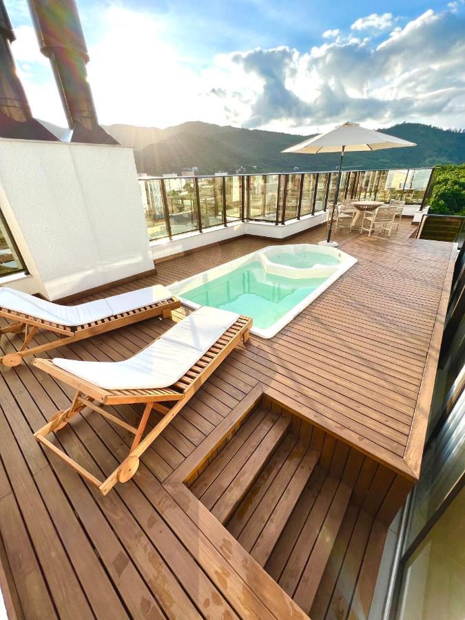 Cobertura Velejar Em Condominio Clube - Com Area De Lazer Governador Celso Ramos Exteriér fotografie